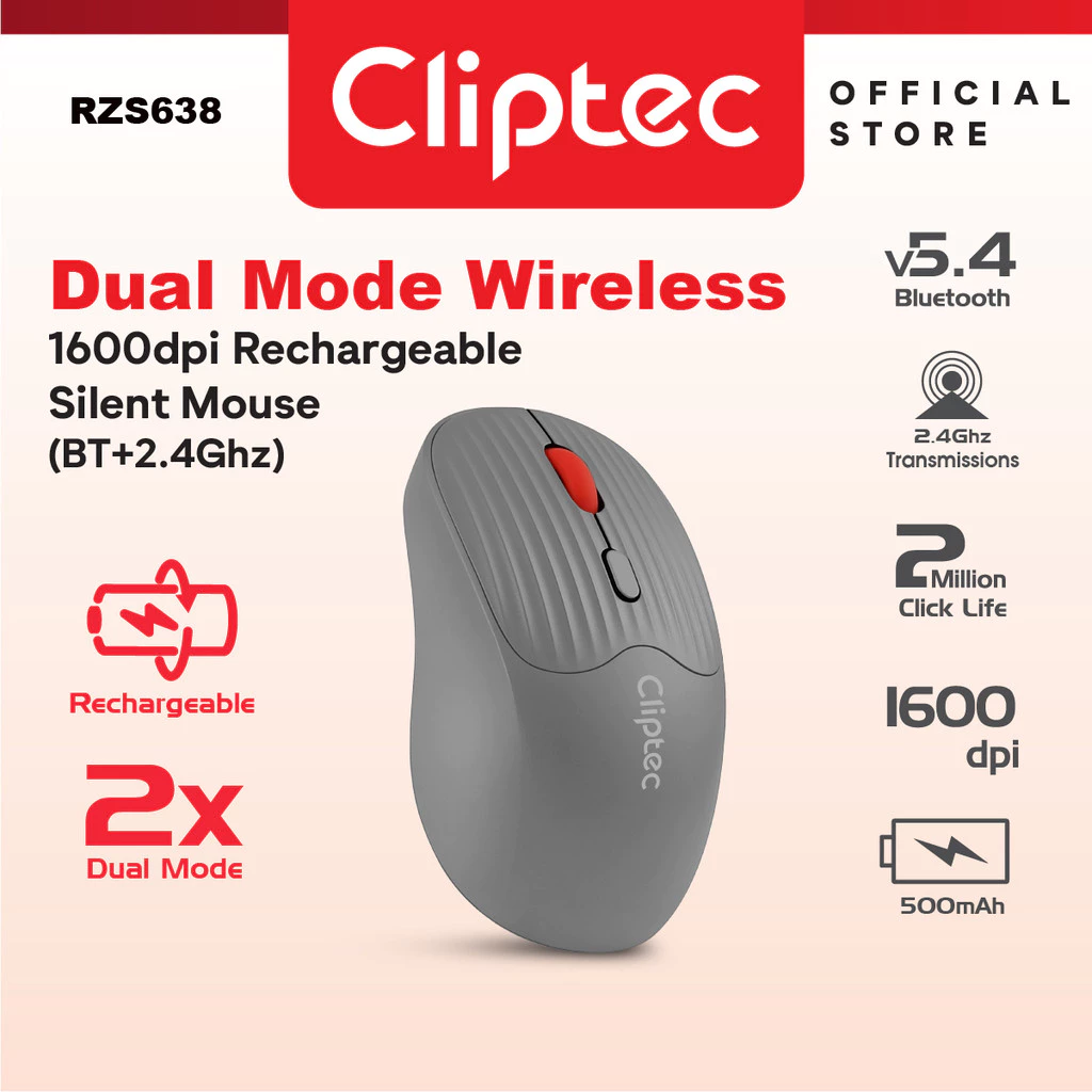 Cliptec RZS638 dual wireless mouse