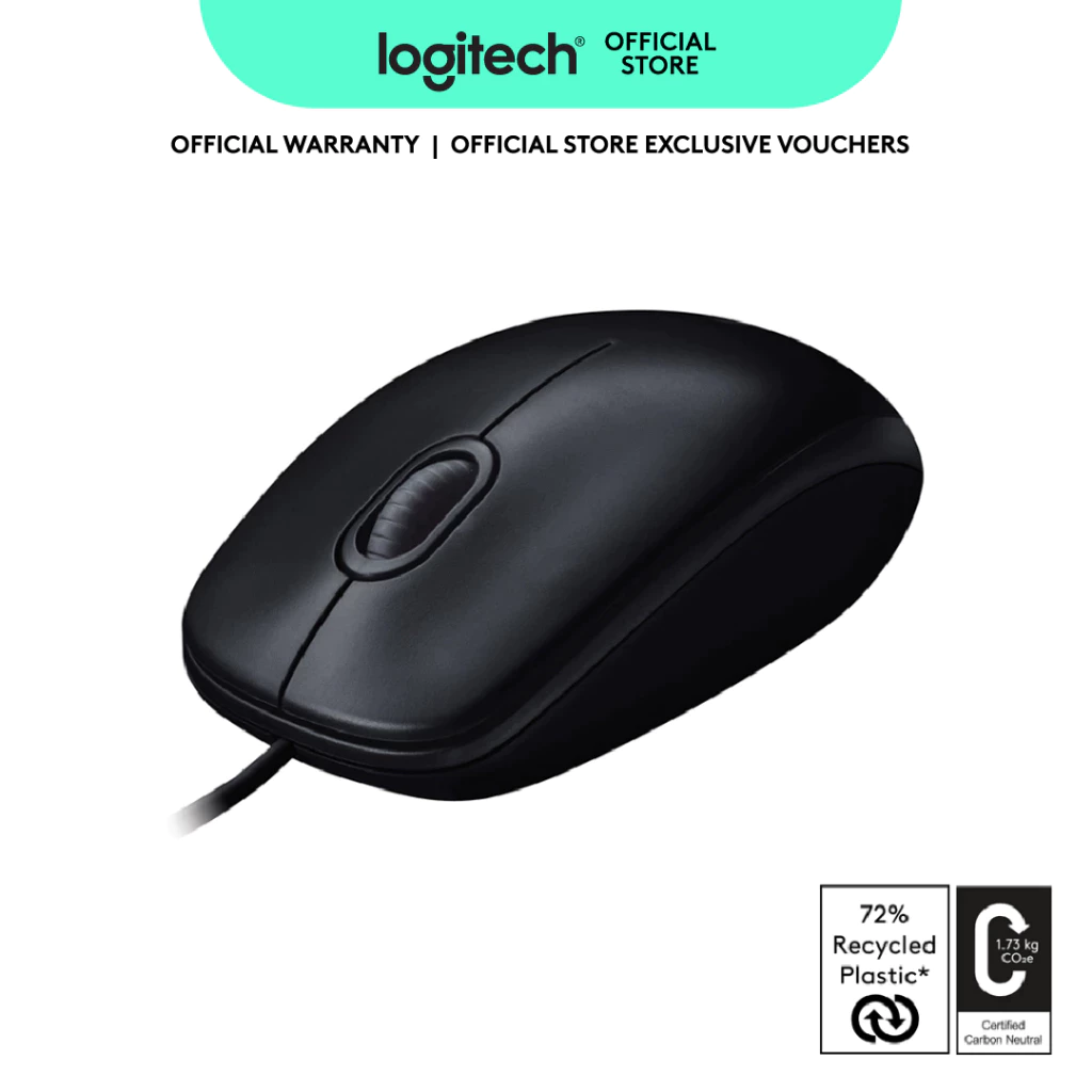 Logitech M100r wired mouse